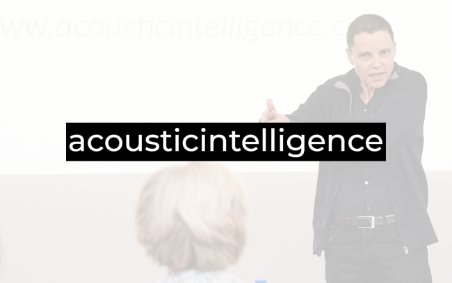 Teamvorstellung Acoustic Intelligence